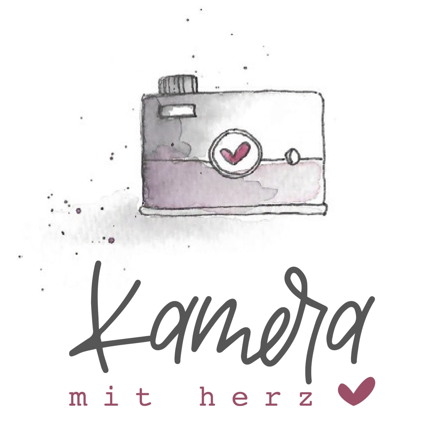 Hochzeitsfotograf Köln, Bonn & NRW | Kamera mit Herz Logo